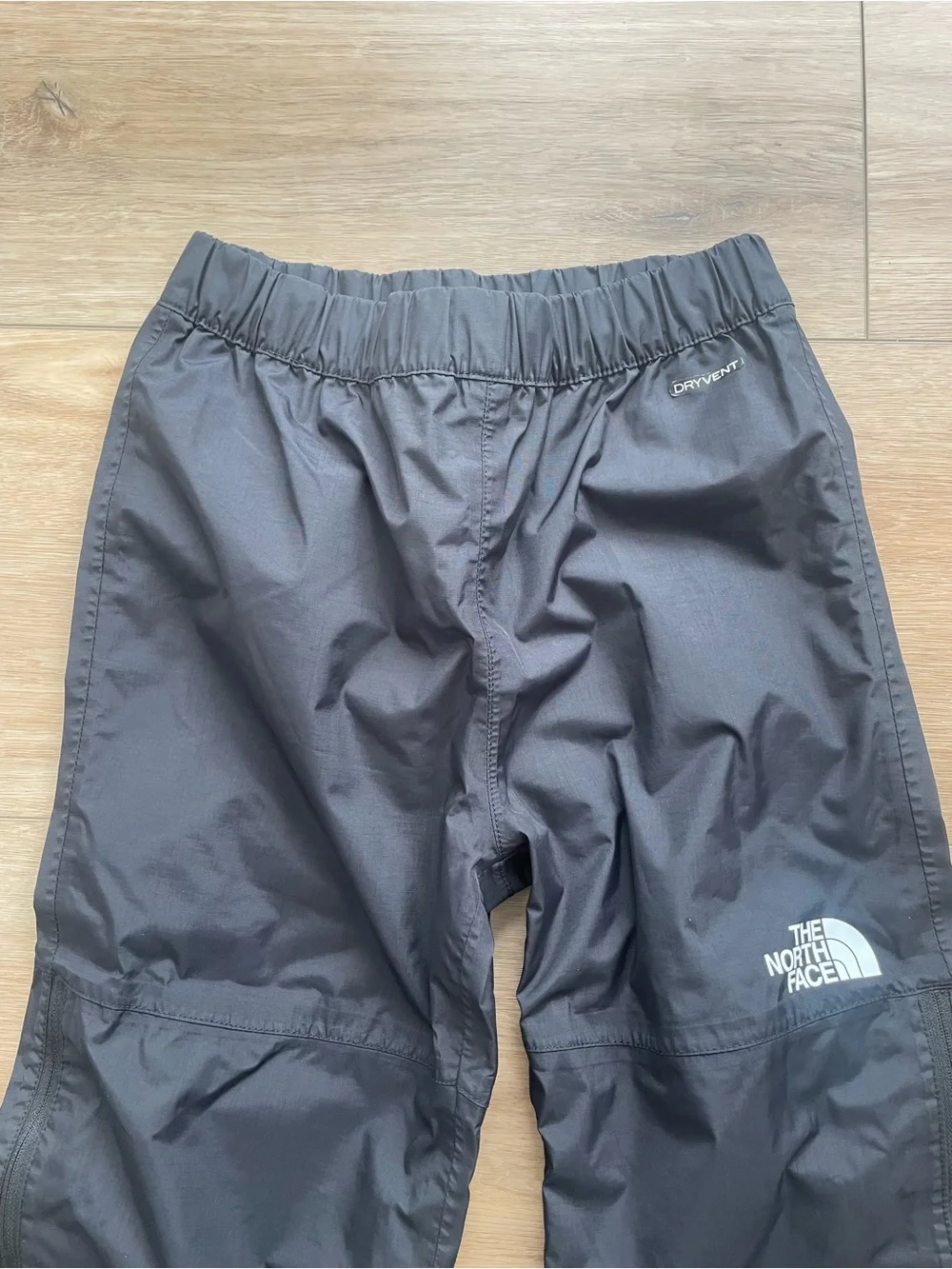 The North Face Kids Black Packable Rain, Snow Pants, Boys Girls 7/8